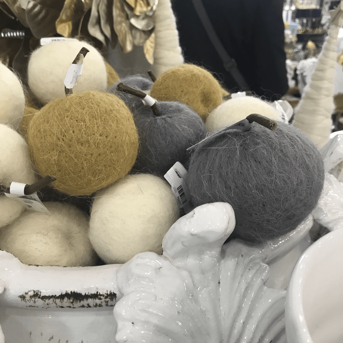 Creative Co-Op - Creative Co Op Decorative Wool Felt Fruit - Little Miss Muffin Children & Home