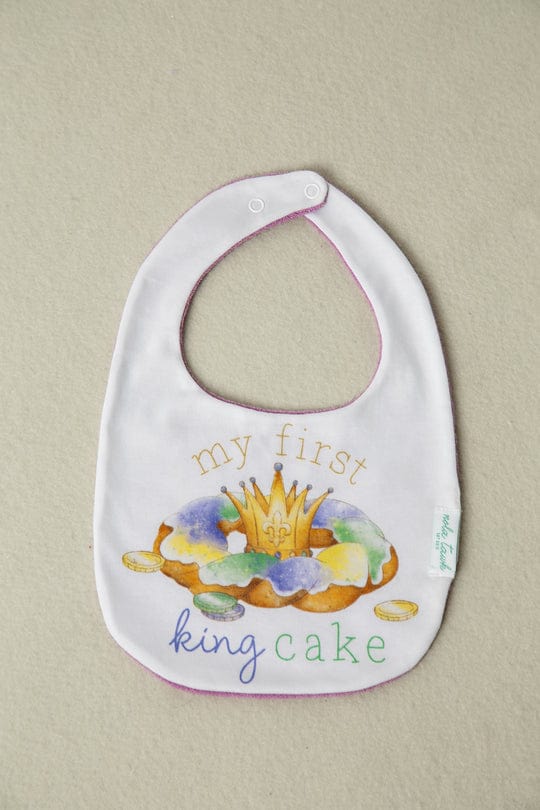NT - Nola Tawk Nola Tawk My First King Cake Bib - Little Miss Muffin Children & Home