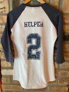 Team Enneagram - Team Enneagram Women's Baseball Tee - Little Miss Muffin Children & Home