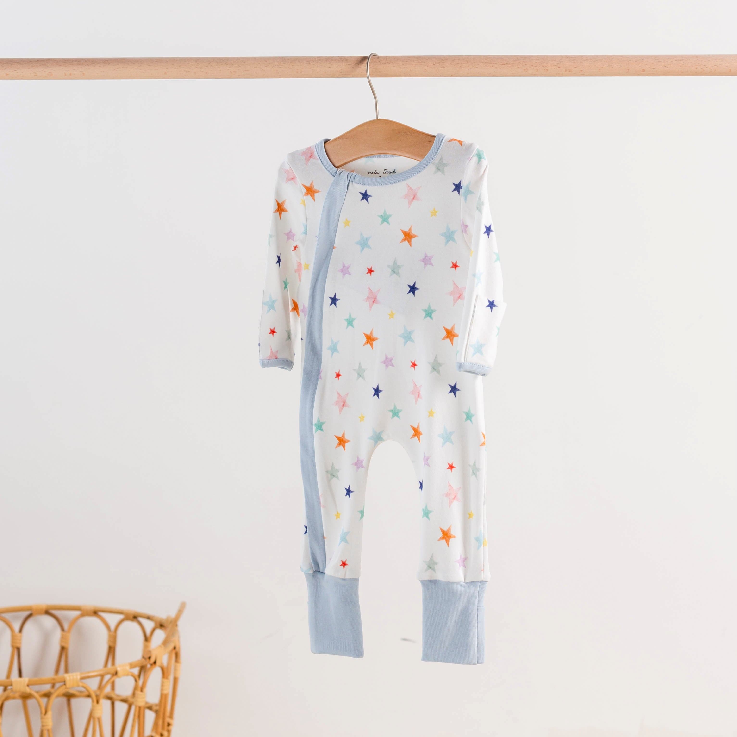 Nola Tawk Nola Tawk Wish Upon a Star Organic Cotton Pajama - Little Miss Muffin Children & Home
