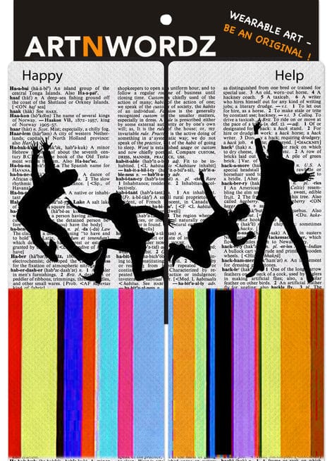 Artnwordz Artnwordz In Technicolor Socks - Little Miss Muffin Children & Home