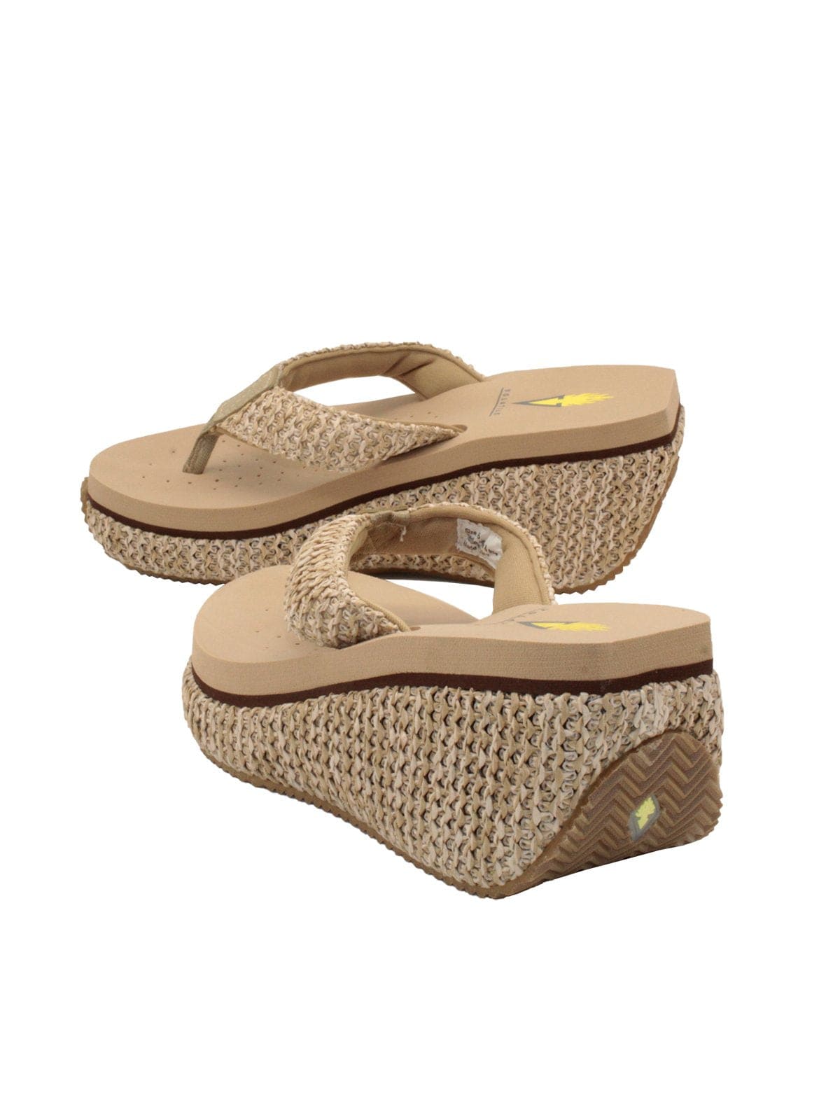 Volatile Shoes Volatile Island Raffia Wedge Sandal - Little Miss Muffin Children & Home
