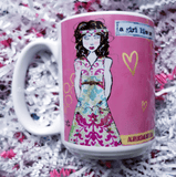 A Girl Like Me Art A Girl Like Me Art Made to be Subtle Coffee Mug - Little Miss Muffin Children & Home