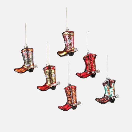 180 - 180 Degrees 180 Degrees Cowboy Boot Ornament - Little Miss Muffin Children & Home