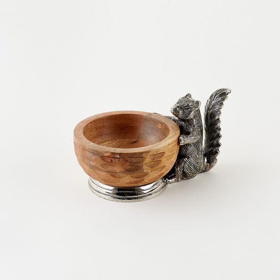 180 Degrees 180 Degrees Metal & Wood Squirrel Bowl - Little Miss Muffin Children & Home