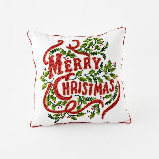 180 - 180 Degrees 180 Degrees Merry Christmas Pillow - Little Miss Muffin Children & Home