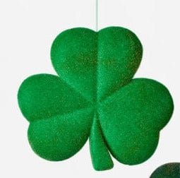 180 Degrees 180 Degrees Flocked Shamrock - Little Miss Muffin Children & Home