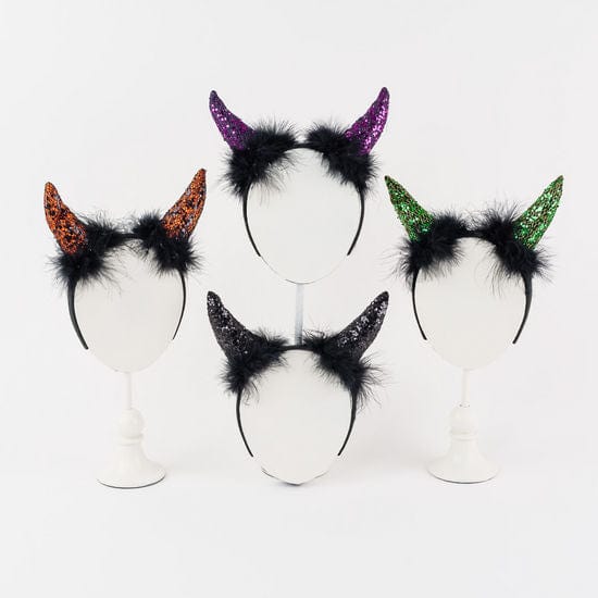 180 Degrees 180 Degrees Glitzy Horn Headband - Little Miss Muffin Children & Home