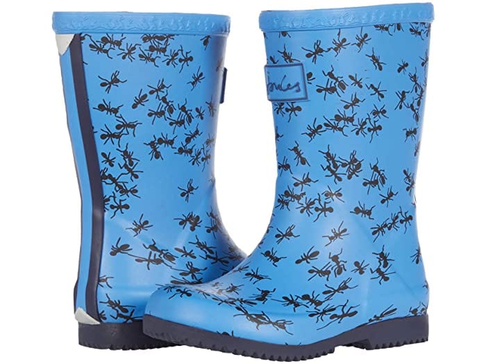 Joules Junior Roll Up Wellies Little Miss Muffin 