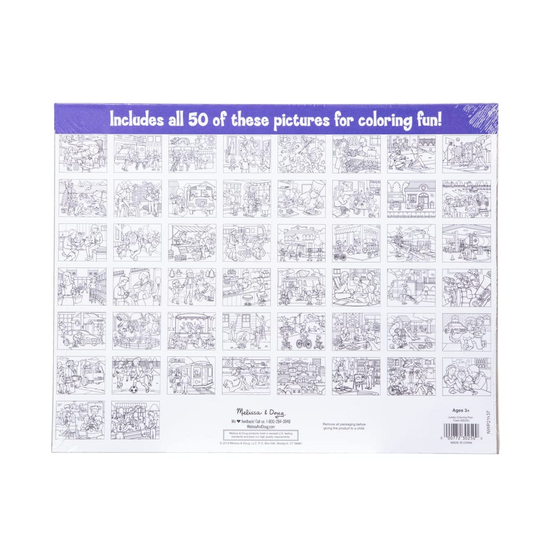 Melissa & Doug Melissa & Doug Jumbo Coloring Pad - Little Miss Muffin Children & Home