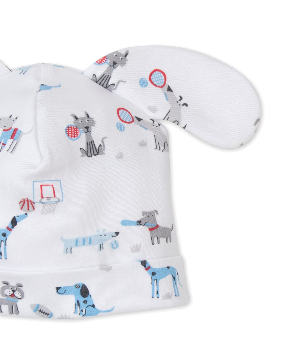 Kissy Kissy Kissy Kissy Sporty Pups Novelty Hat - Little Miss Muffin Children & Home