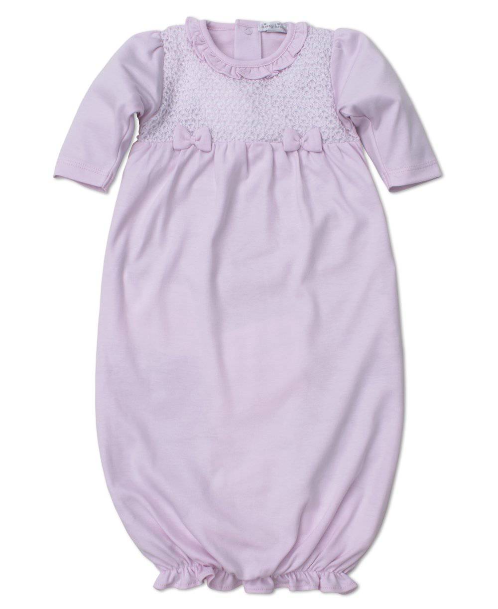 Kissy Kissy - Kissy Kissy Touch of Elegance Sack Gown with Knit - Little Miss Muffin Children & Home