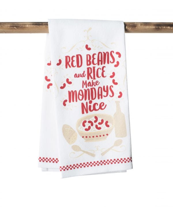 Second Line Ventures The Parish Line Red Beans and Rice Kitchen Towel - Little Miss Muffin Children & Home