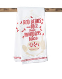 Second Line Ventures The Parish Line Red Beans and Rice Kitchen Towel - Little Miss Muffin Children & Home