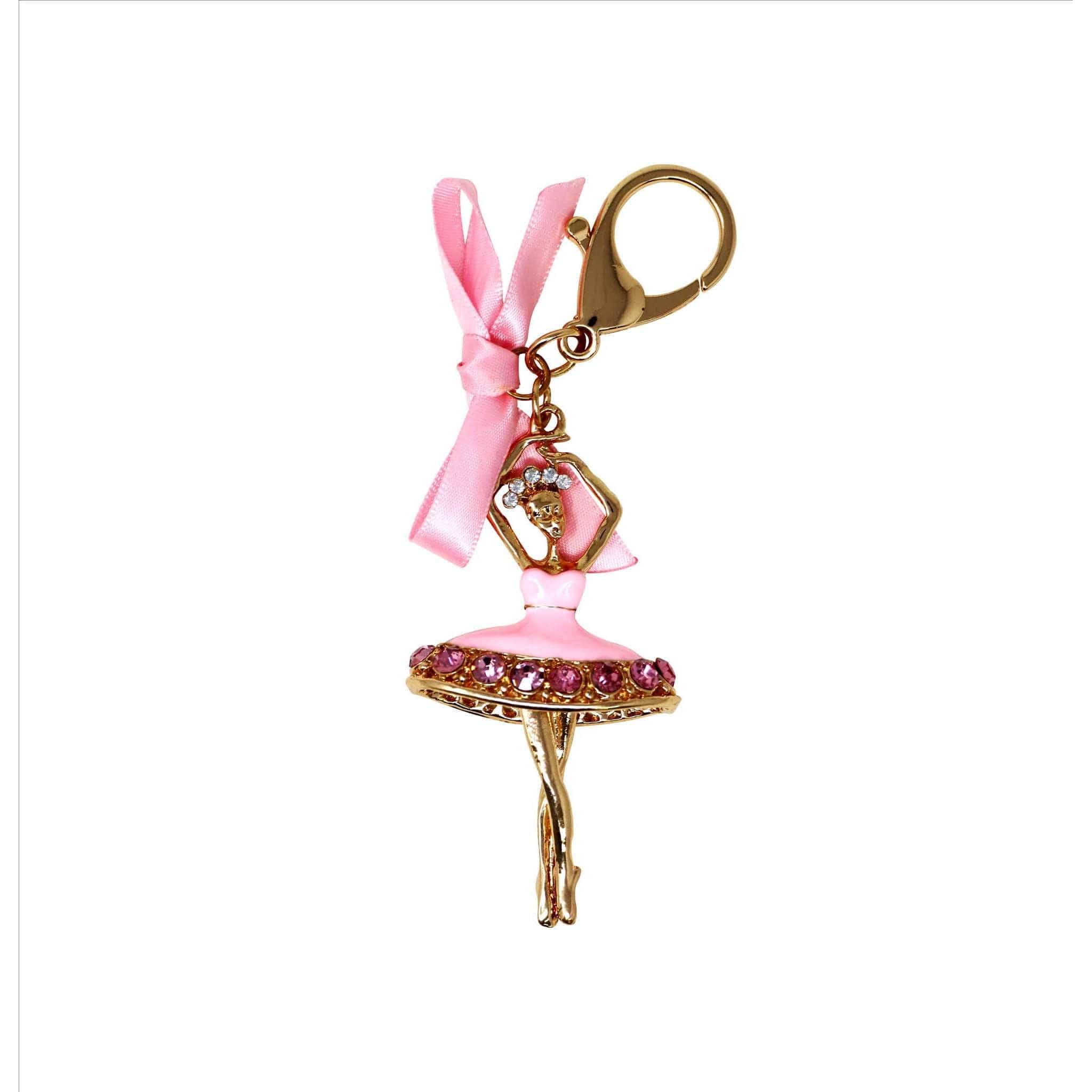 Pink Poppy Pink Poppy Ballet Gemstone Bag Charm - Little Miss Muffin Children & Home