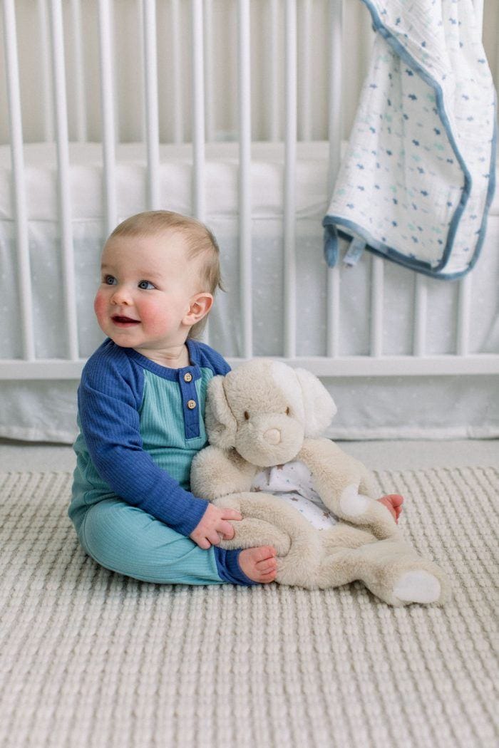 Douglas Toys Douglas Toys Auggie Tan Puppy Sshlumpie - Little Miss Muffin Children & Home