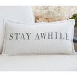 Santa Barbara Design Studio Santa Barbara Design Studio Lumbar Pillow Case "Stay Awhile" - Little Miss Muffin Children & Home