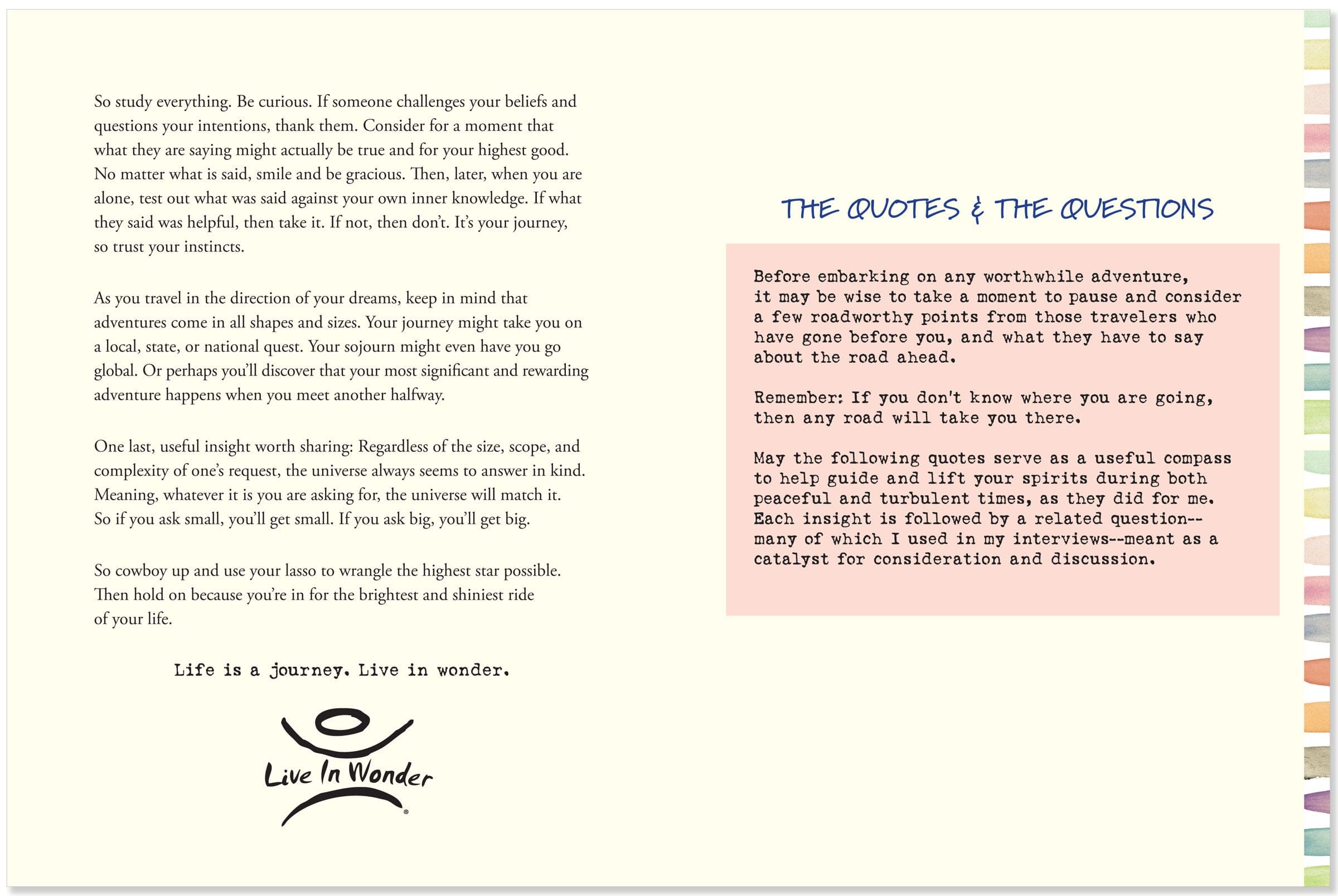 Peter Pauper Press - Peter Pauper Press Live in Wonder Journal - Little Miss Muffin Children & Home