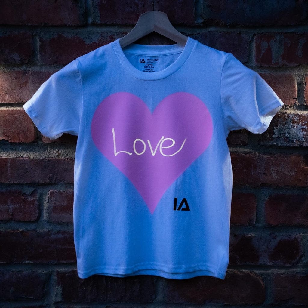 Illuminated Apparel Illuminated Apparel Interactive Heart Glow T-Shirt - Little Miss Muffin Children & Home