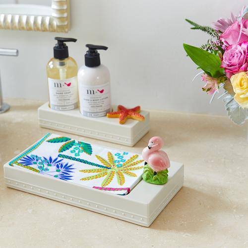 Nora Fleming - Nora Fleming Tickled Pink Topper - Little Miss Muffin Children & Home