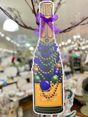 Whereable Art Vieux Carre Champagne Bottle Door Hanger - Little Miss Muffin Children & Home