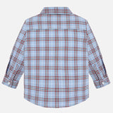Mayoral Usa Inc Mayoral Boy's Red Long Sleeve Checked Shirt - Little Miss Muffin Children & Home