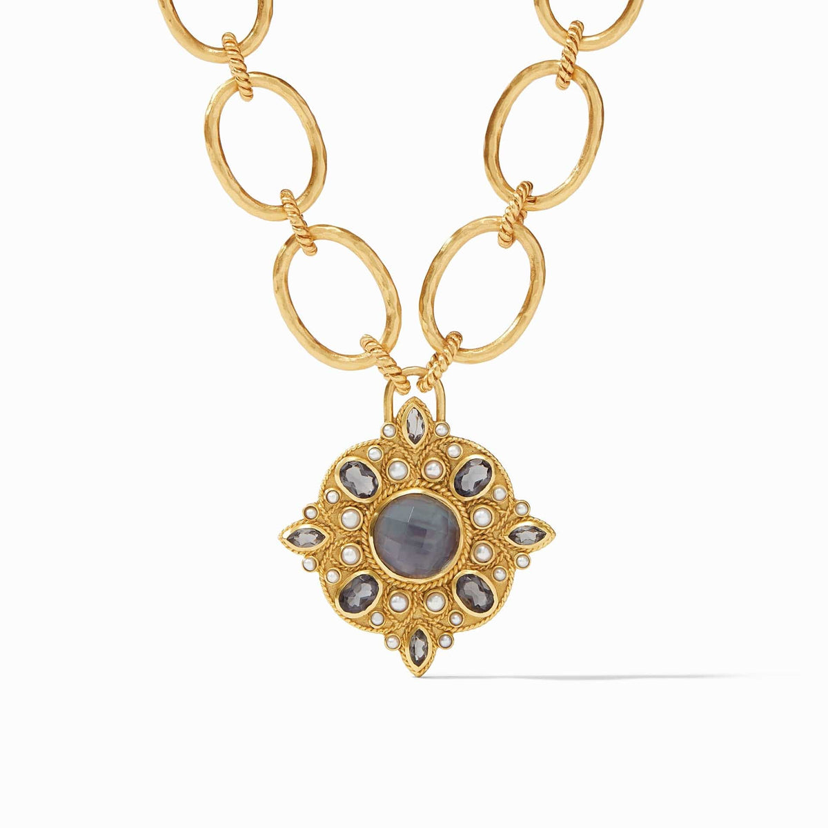 VOS - JULIE VOS Julie Vos Monaco Necklace Iridescent Charcoal - Little Miss Muffin Children & Home