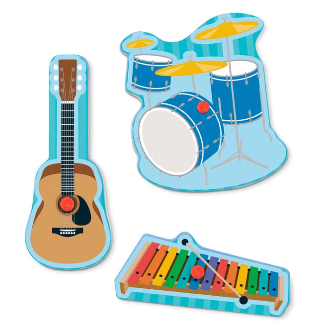 Melissa & Doug Melissa & Doug Musical Instruments Sound Puzzle (8 pcs) - Little Miss Muffin Children & Home
