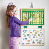 Melissa & Doug Melissa & Doug Magnetic Responsibility Chore Chart - Little Miss Muffin Children & Home