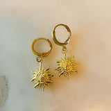 Santore Jewelry Santore Jewelry Mystic Sun Huggie Hoop Earrings - Little Miss Muffin Children & Home
