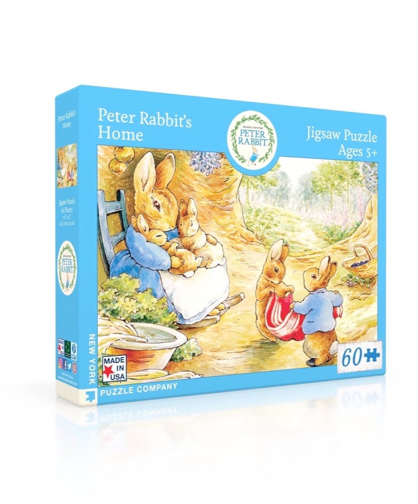 New York Puzzle Company New York Puzzle Company Peter Rabbit's Home - Little Miss Muffin Children & Home