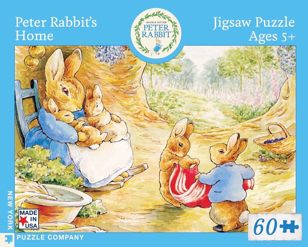 New York Puzzle Company New York Puzzle Company Peter Rabbit's Home - Little Miss Muffin Children & Home