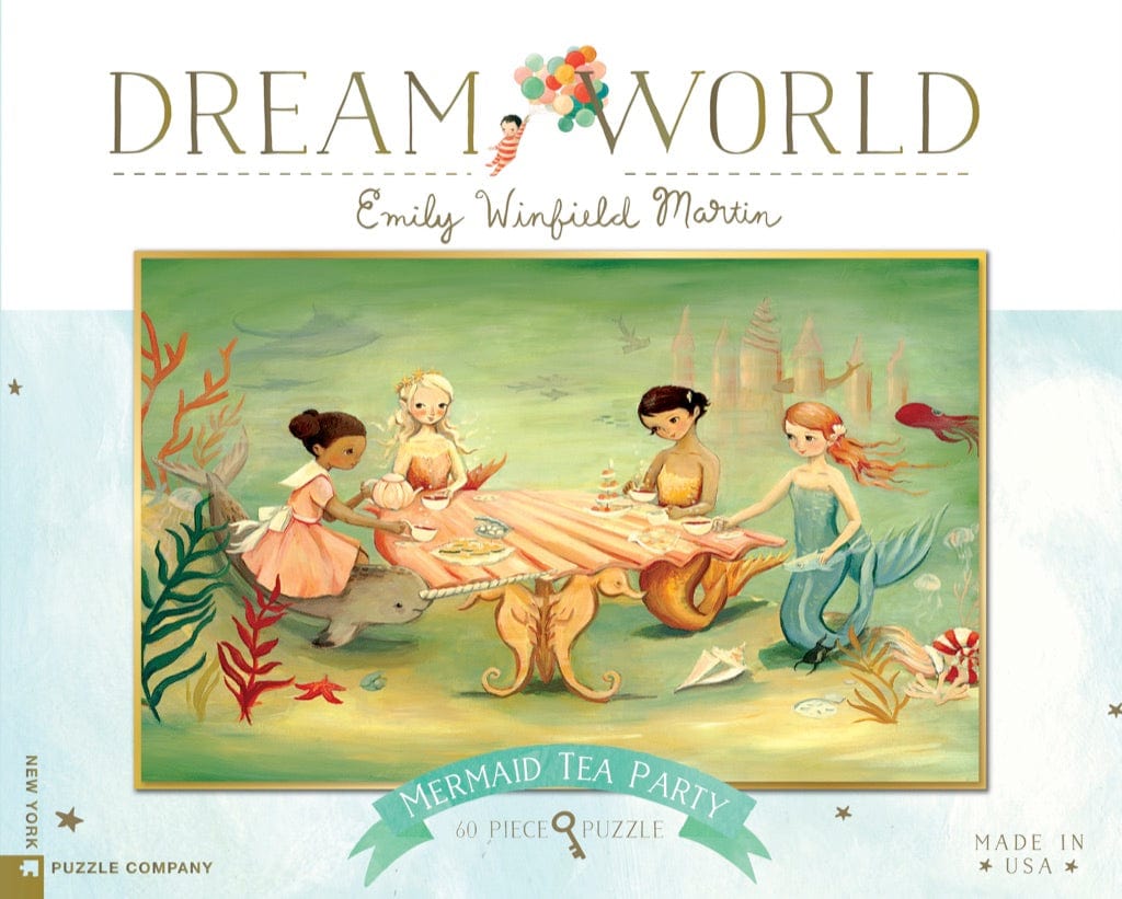 New York Puzzle Company New York Puzzle Company Mermaid Tea Party - Little Miss Muffin Children & Home