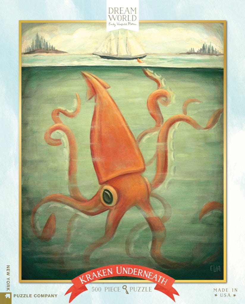 NYP - New York Puzzle Company New York Puzzle Company Kraken Underneath - Little Miss Muffin Children & Home