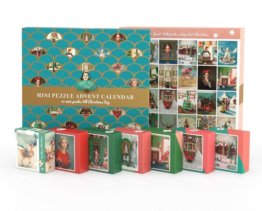 New York Puzzle Company New York Puzzle Company Janet Hill Advent Calendar - Little Miss Muffin Children & Home