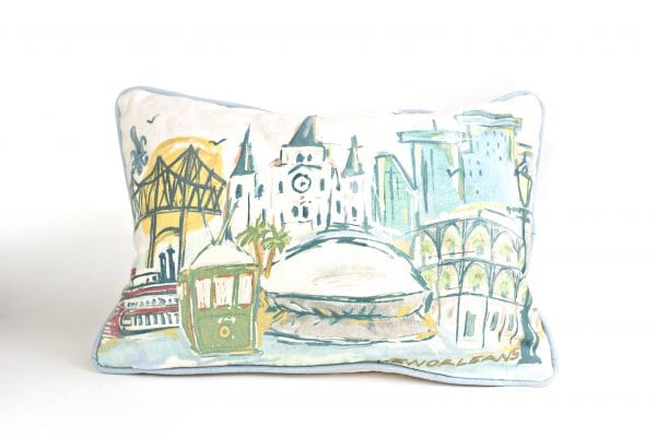 The Parish Line The Parish Line New Orleans Classic Pillow - Little Miss Muffin Children & Home