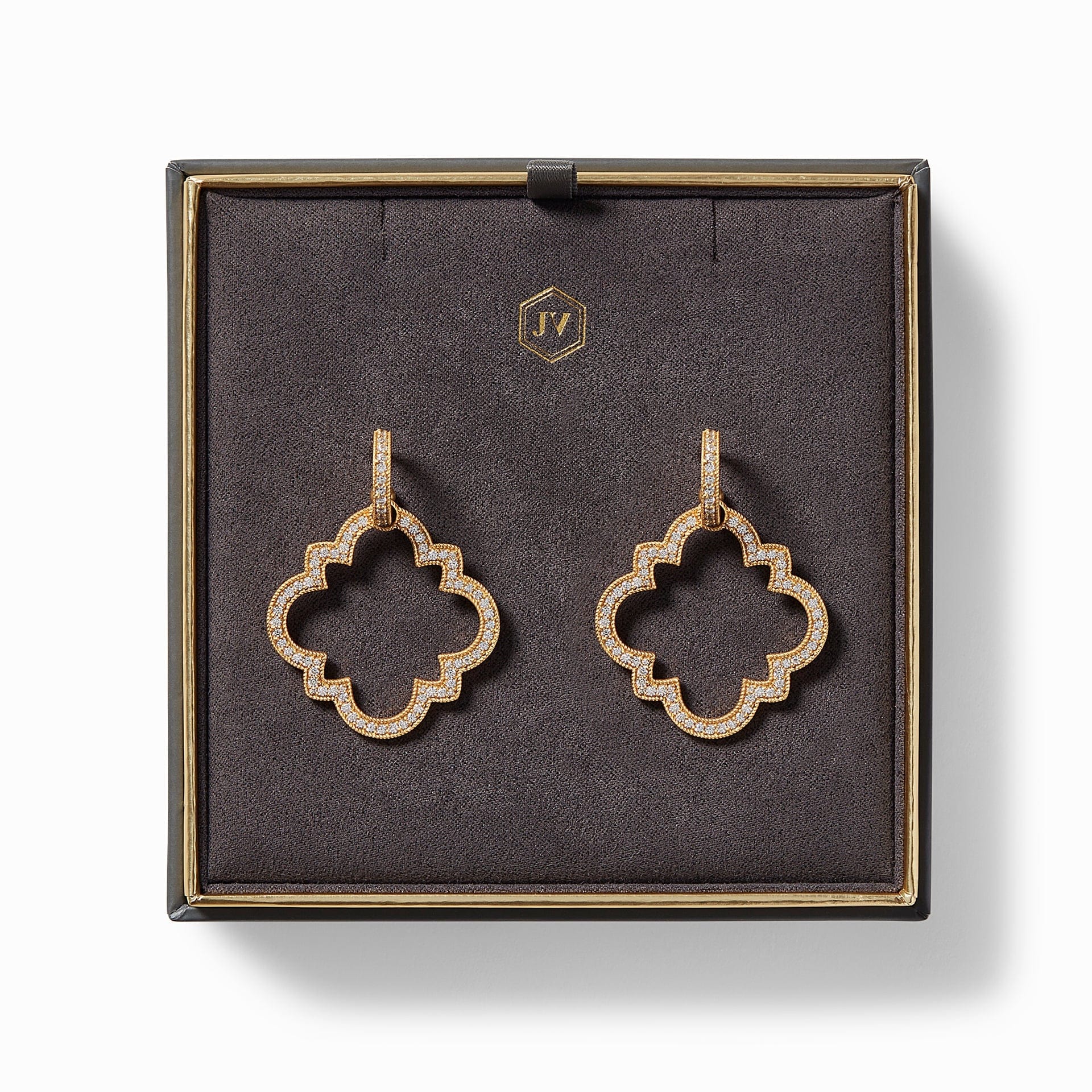 Julie Vos Julie Vos Odette Pearl Hoop & Charm Earrings - Little Miss Muffin Children & Home