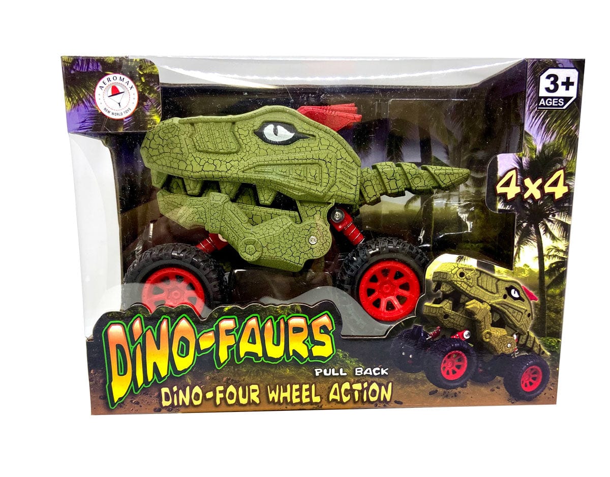 Aeromax Aeromax PBDB-B Dino Faur 4 Wheel Dino Truck - Little Miss Muffin Children & Home