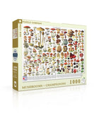 NYP - New York Puzzle Company New York Puzzle Company Mushrooms ~ Champignons - Little Miss Muffin Children & Home