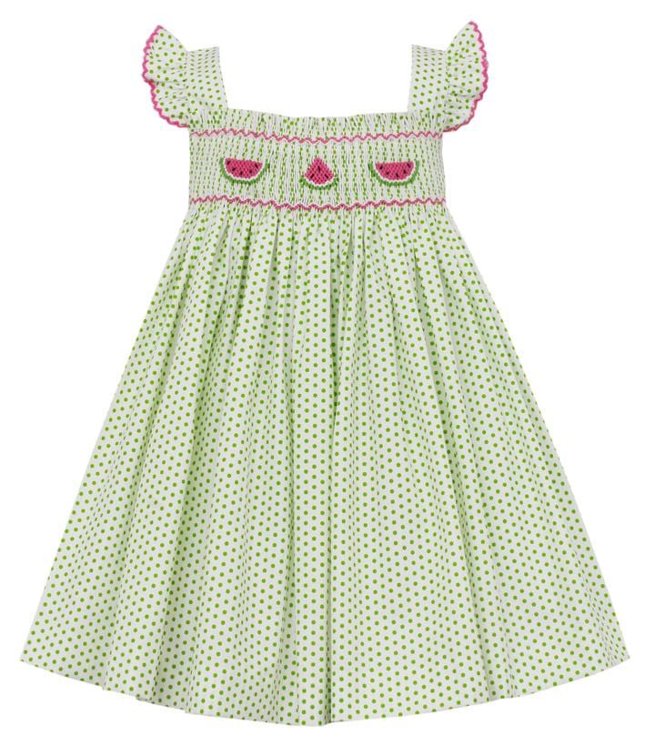 Petit Bebe Petit Bebe Watermelon Strap Dress - Little Miss Muffin Children & Home