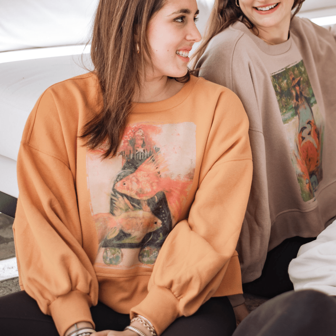 Whereable Art Whereable Art Pisces Sweatshirt - Little Miss Muffin Children & Home