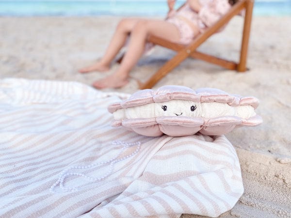 Mon Ami Mon Ami Pearl Oyster Plush Decor - Little Miss Muffin Children & Home