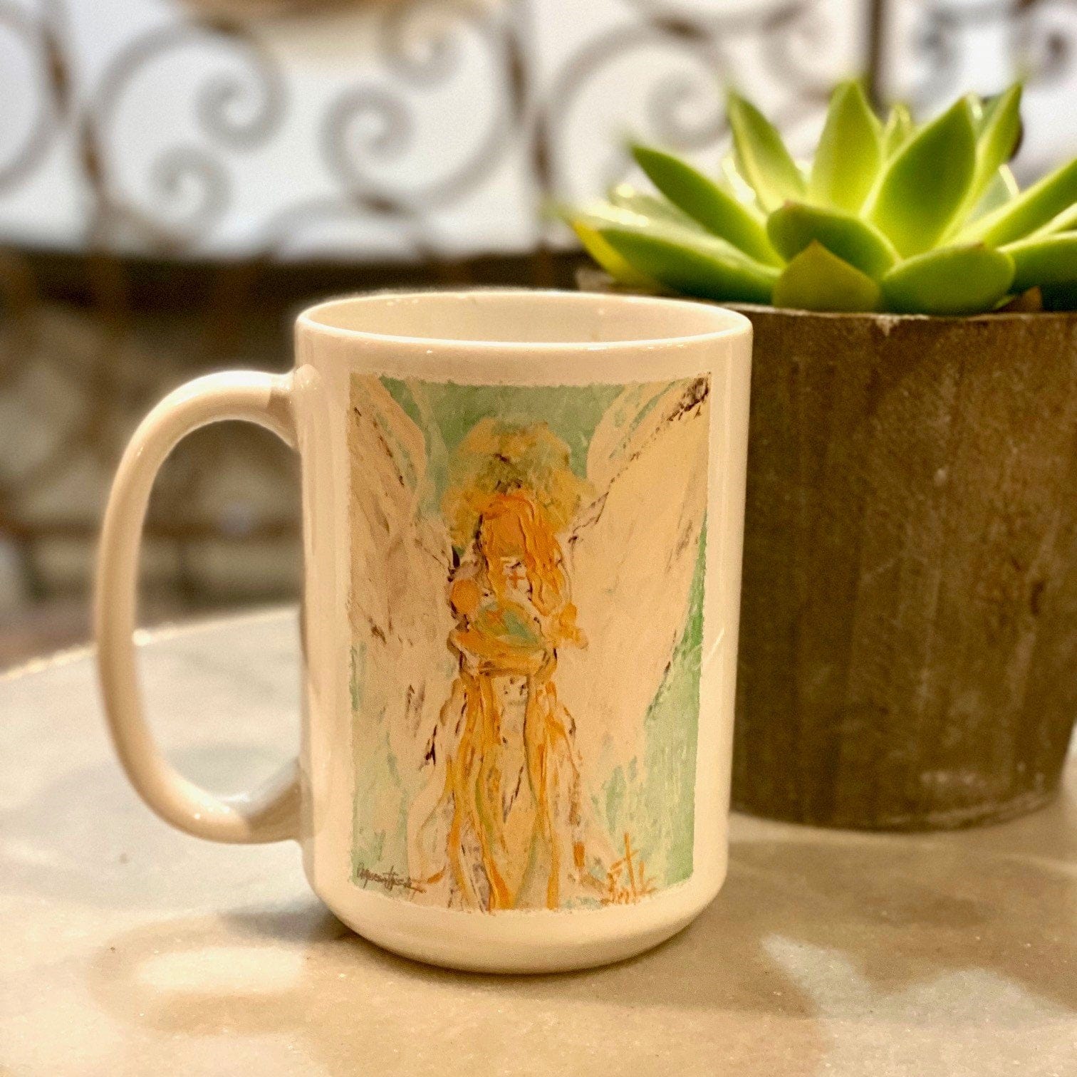 Whereable Art Whereable Art Prayers on the Side Mugs - Little Miss Muffin Children & Home