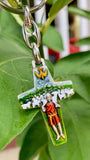 Saints For Sinners Saints For Sinners Pope Francis Pectoral Cross Hand Painted Medal - Little Miss Muffin Children & Home