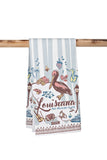 Second Line Ventures The Parish Line Louisiana The Pelican State Kitchen Towel - Little Miss Muffin Children & Home