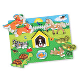 Melissa & Doug Melissa & Doug Pets Peg Puzzle - Little Miss Muffin Children & Home