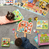Melissa & Doug Melissa & Doug Pets Peg Puzzle - Little Miss Muffin Children & Home