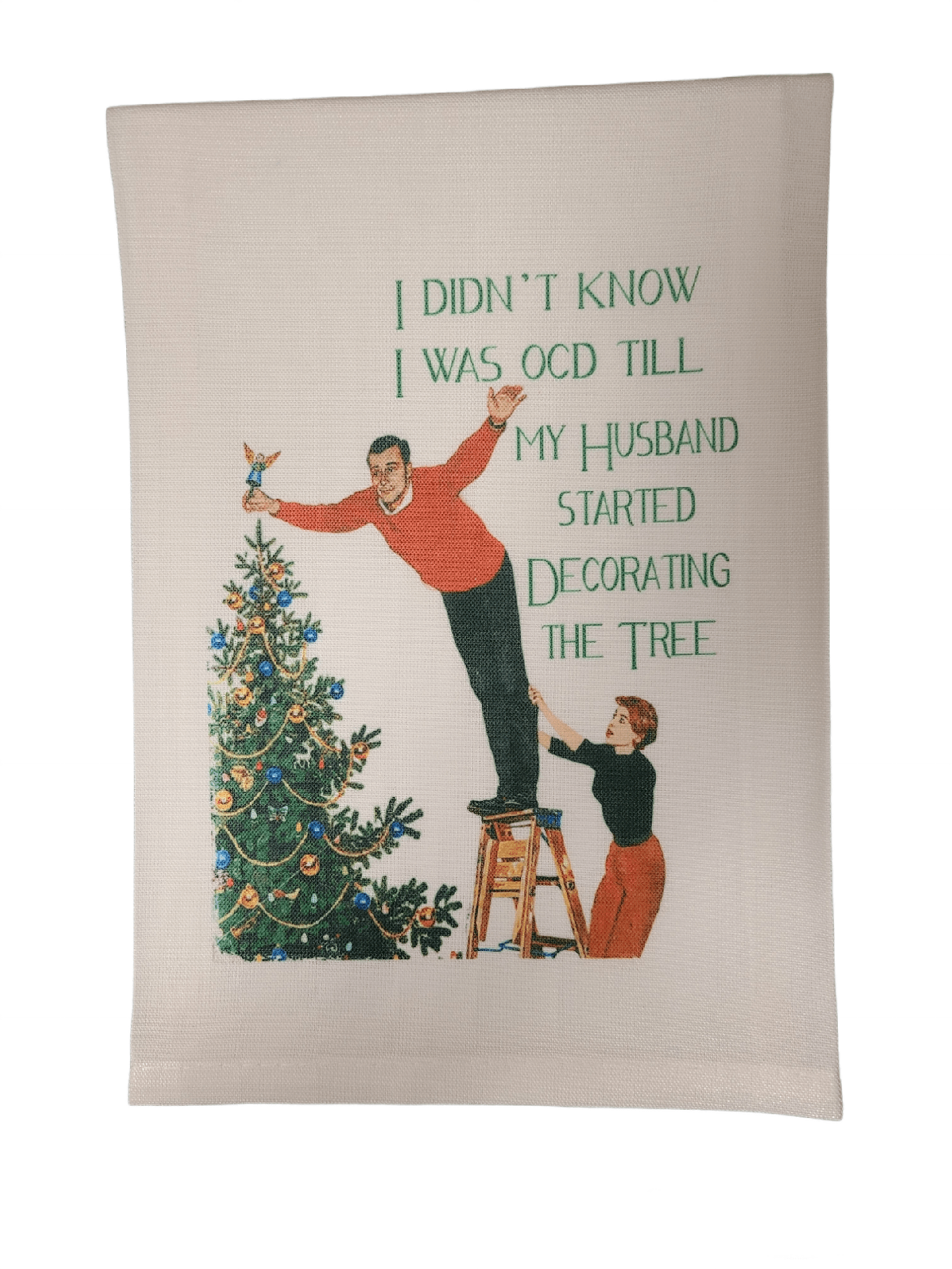 Sassy Talkin Sassy Talkin "I didn't know I was OCD" Dish Towel - Little Miss Muffin Children & Home