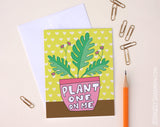 Seriously Shannon Seriously Shannon Plant One On Me Greeting Card - Little Miss Muffin Children & Home