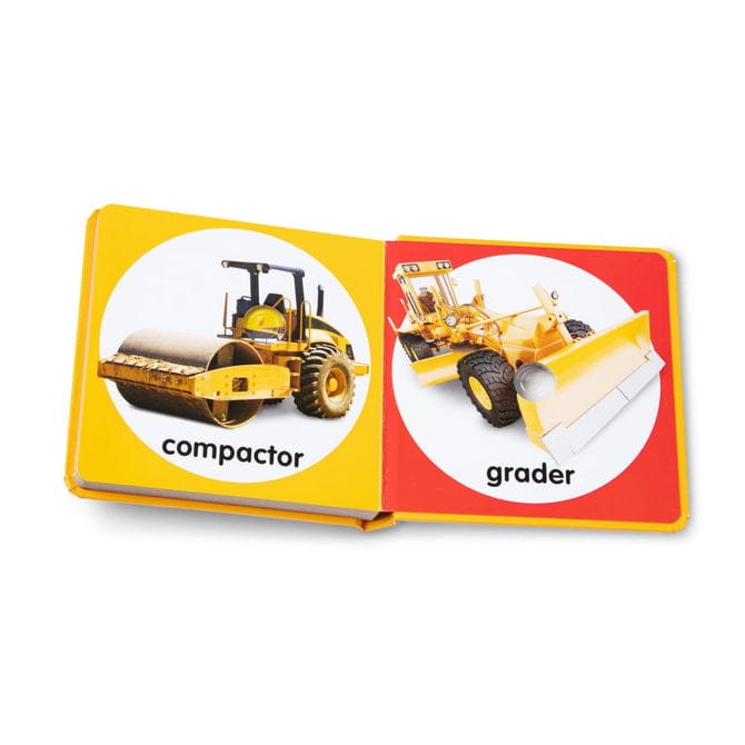Melissa & Doug Melissa & Doug Poke A Dot Construction Vehicles Book - Little Miss Muffin Children & Home